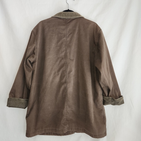 Vintage Y2K Dungarees High Sierra Men's Brown Grunge Field Jacket. Size L. - Picture 2 of 8